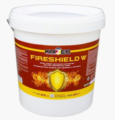 Огнезащитная краска по металлу и дереву - Fireshield W