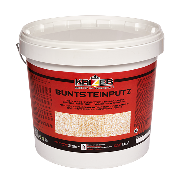 KAIZER Buntsteinputz Lux - Цветная мраморная штукатурка