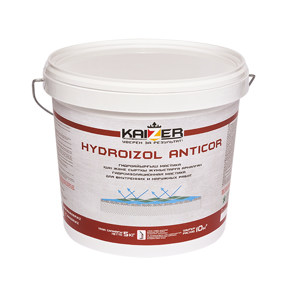 KAIZER Hydroizol Anticor - Гидроизоляционная мастика по металлу — изображение 4