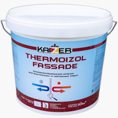 Жидкая универсальная теплоизоляция - Thermoizol Fassade