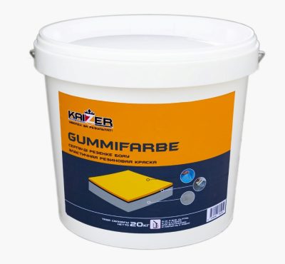 Эластичная (резиновая) краска для полов по бетону — Gummi Farbe