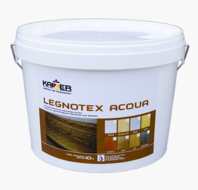 Защитно-декоративная пропитка для дерева - Legnotex Acqua