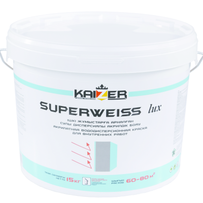 Краска акриловая, супер белая — Superweiss