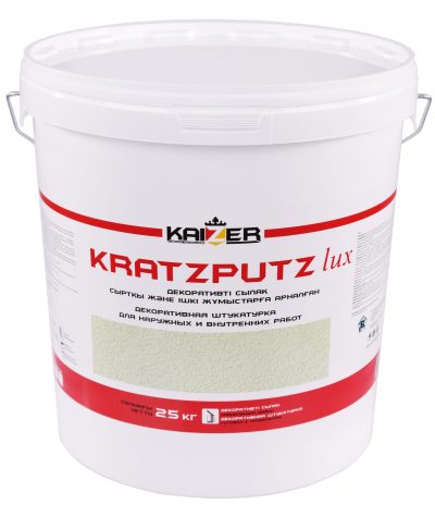 Декоративная штукатурка — Kratzputz Lux