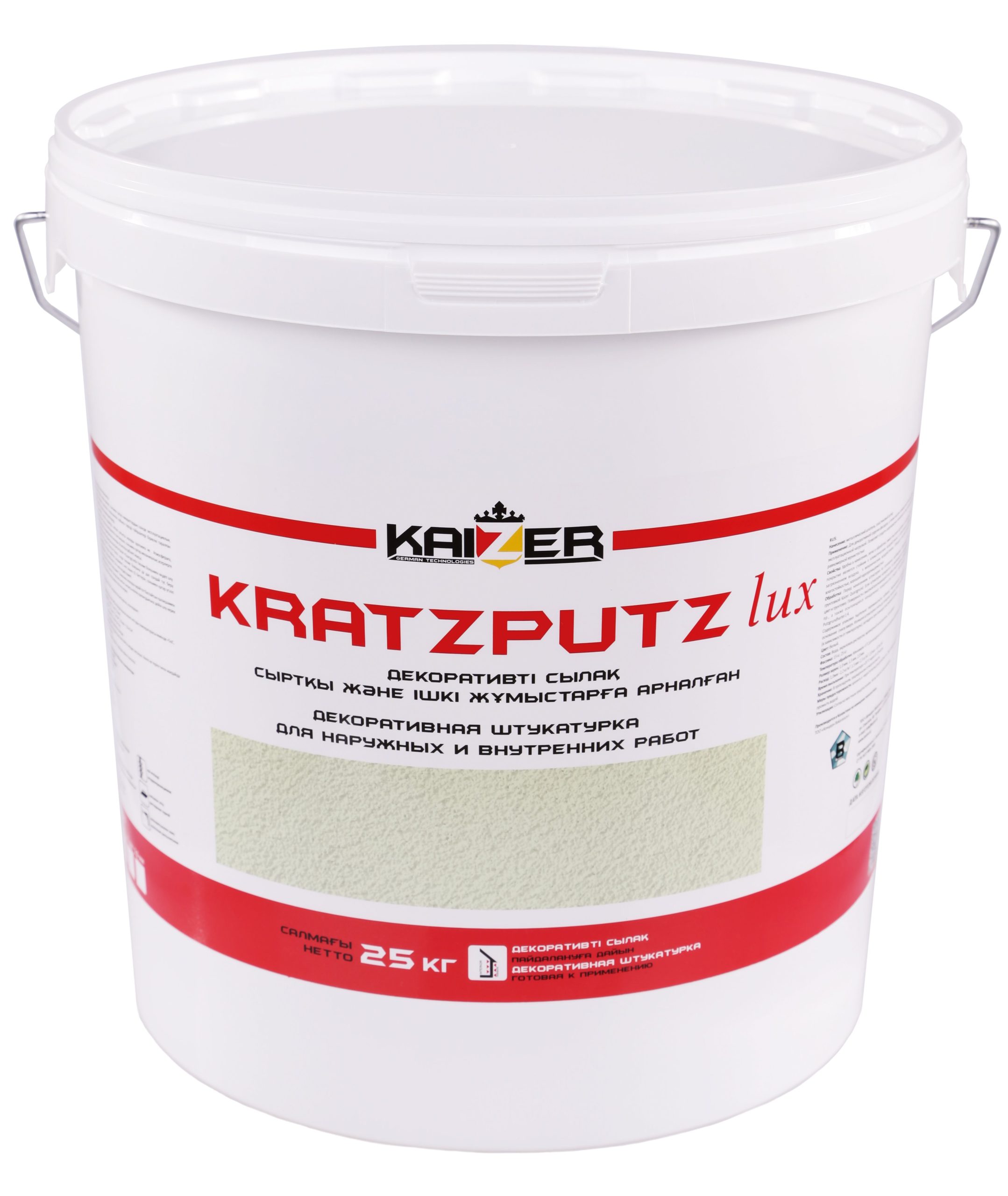 Декоративная штукатурка - Kratzputz Lux | Kaizer - Лакокрасочный завод ...