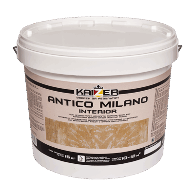 KAIZER Antico Milano Interior - Декоративная штукатурка с эффектом мрамора