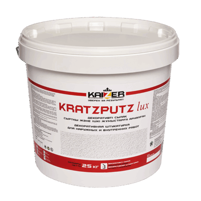 KAIZER Kratzputz Lux - Декоративная штукатурка