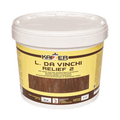 KAIZER L. DaVinchi Relief  № 2 - Декоративная штукатурка (рельефная грубая)